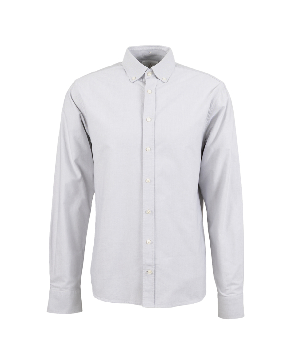Boston Oxford Ljusgrå Skjorta