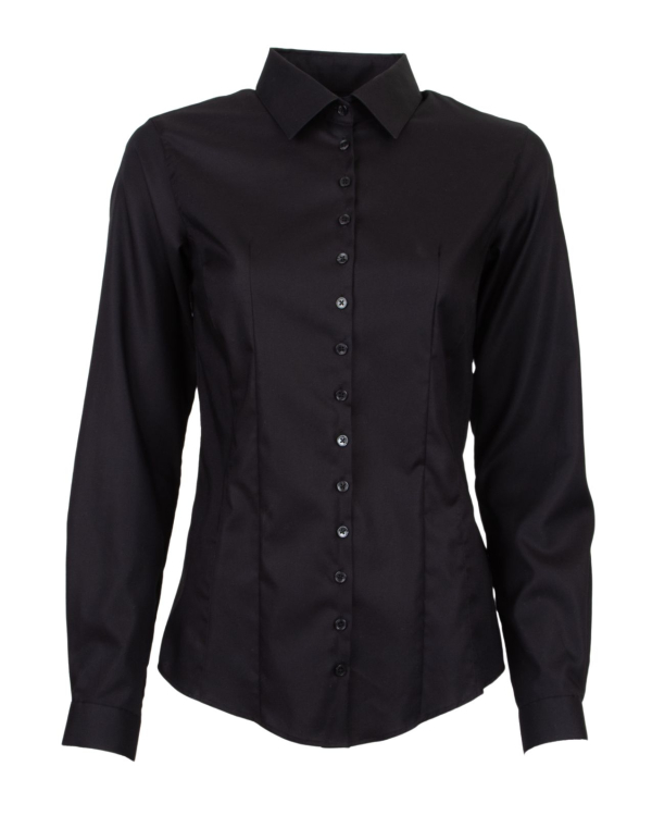 Moa Fine Twill Svart