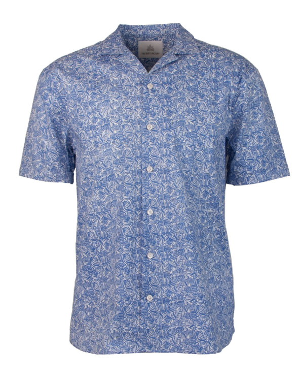 Laguna Blå Resortskjorta