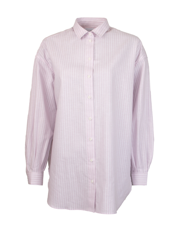 Elsa Breeze Puderrosa Linneskjorta