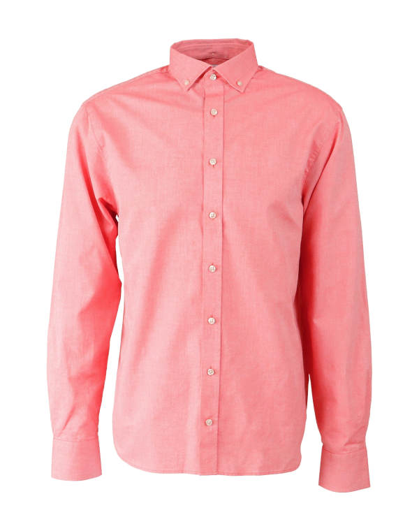 Lisbon Oxford Korall Oxfordskjorta
