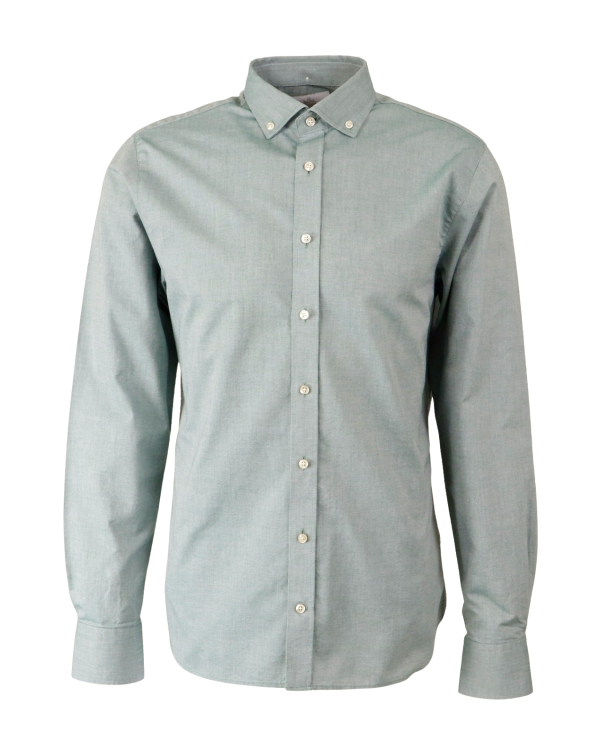 Lisbon Oxford Grön Skjorta