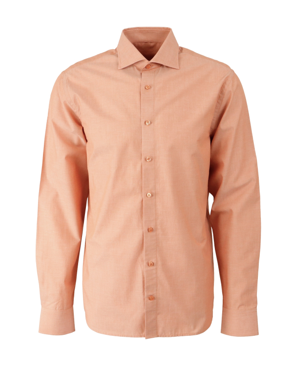 Bristol Ljus Terracotta Bomullsskjorta
