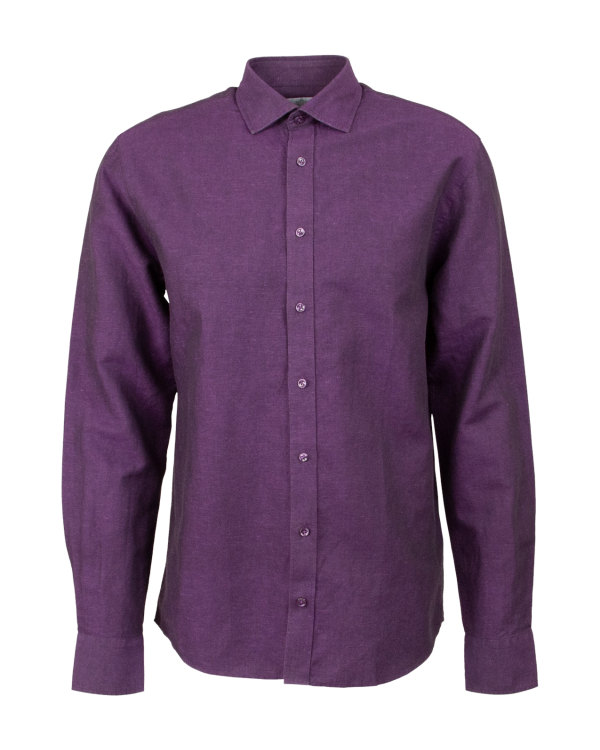 Como Plommonlila Linneskjorta