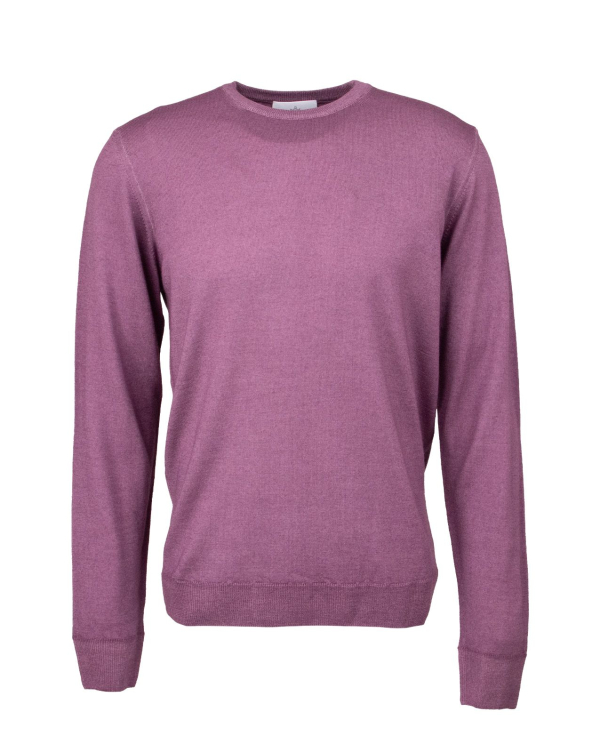Merino Knit Crewneck Wisteria
