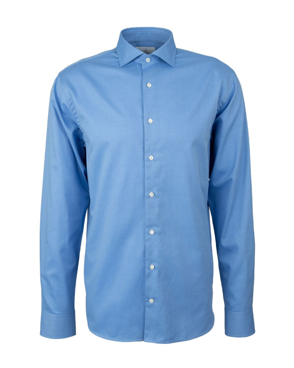 Ventura Dobby Blå Skjorta