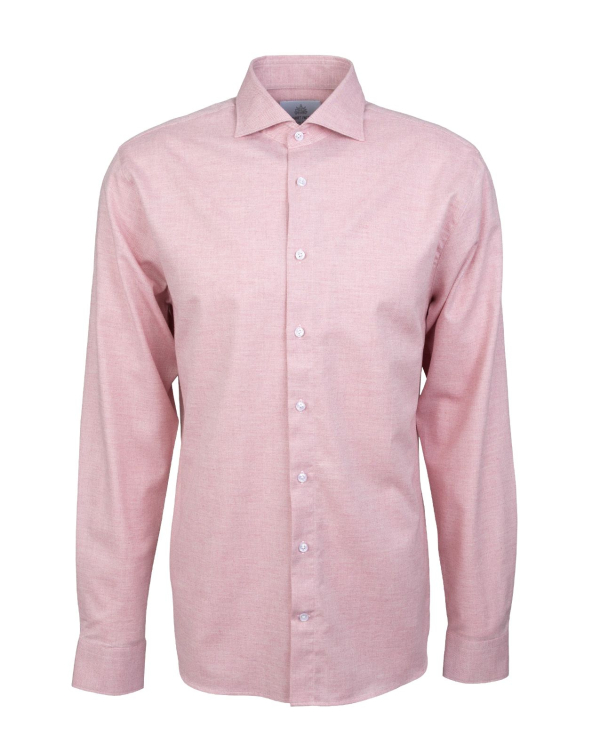 Dawson Twill Melange Rosa Skjorta