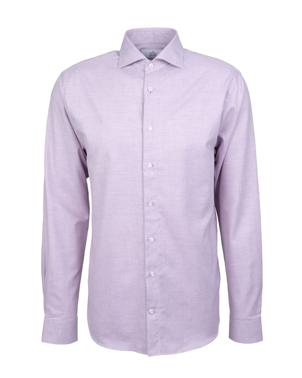 Dawson Twill Melange Lila Skjorta