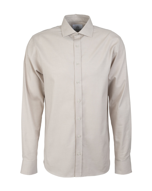 Chandler Twill Ljusbeige Skjorta