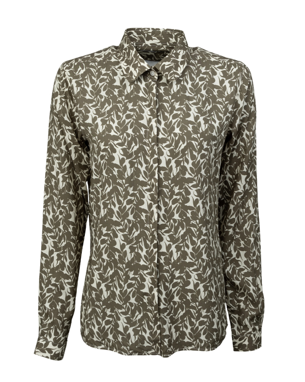 Gina Pine Grove Olivgrön Blus