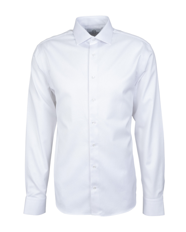 Singapore Dobby Vit Skjorta