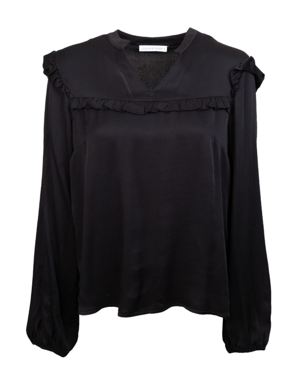 Ann Elegance Svart Blus