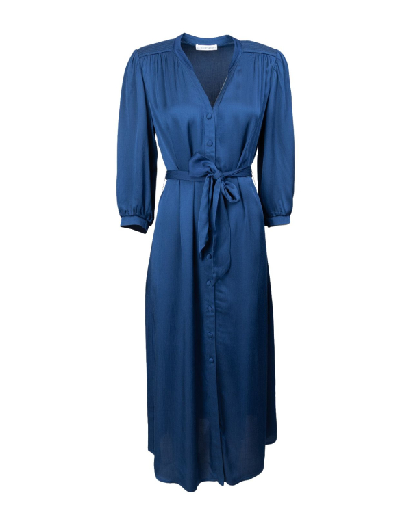 Lara Dress Elegance Royal Blue Klänning