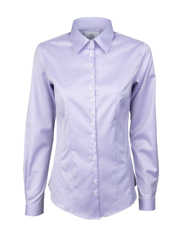 Moa Superior Twill Lila Skjorta