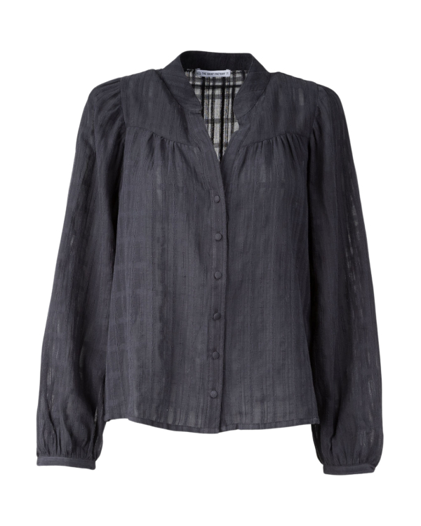 Lily Jardin Lace Svart Blus