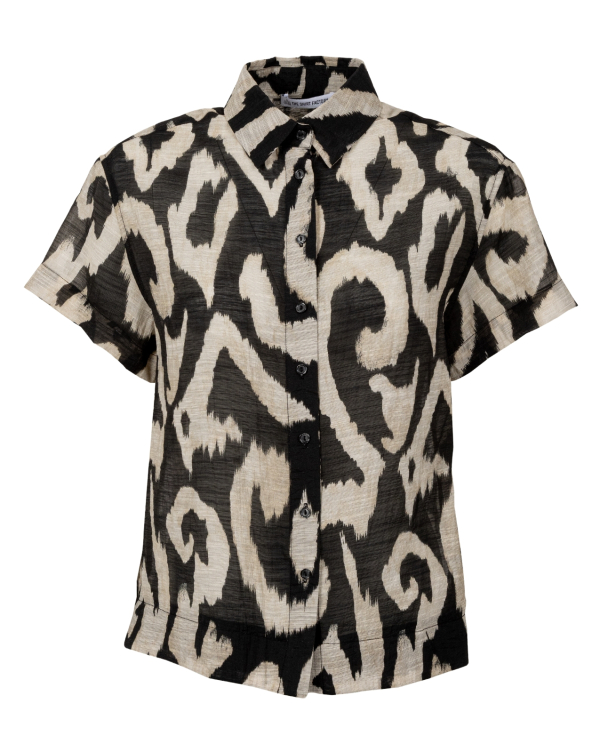 Esme Ikat Mystique Mönstrad Skjorta