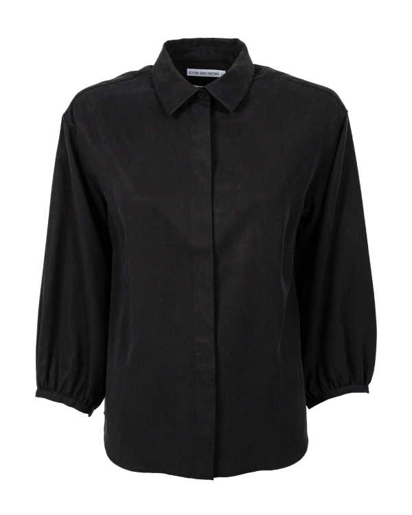 Ines Soft Svart Blus