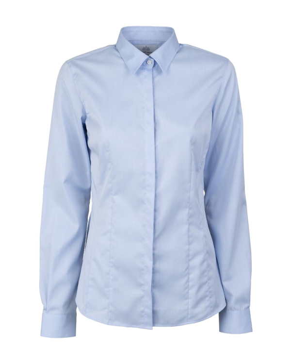 Emma Grand Twill Ljusblå Extra Lång Ärm