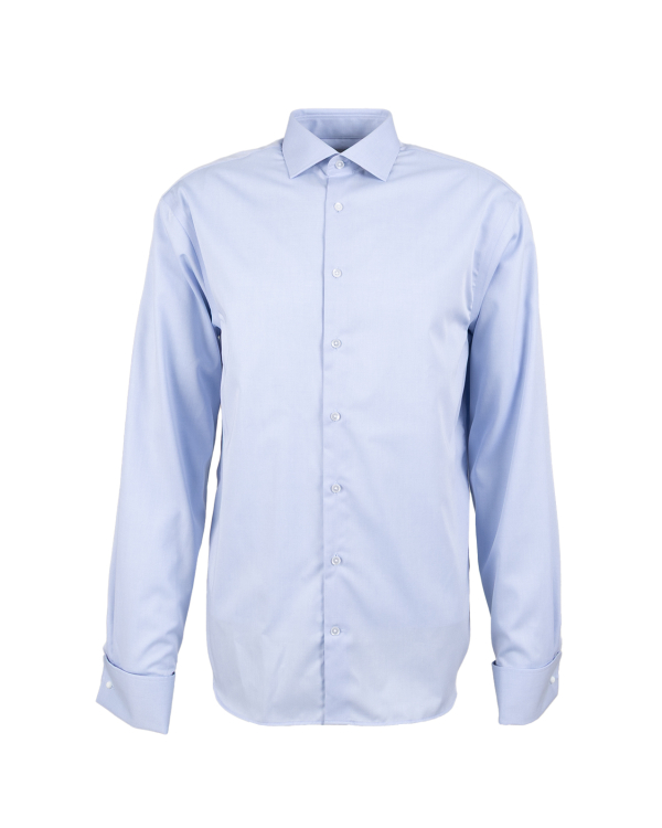 Grand Twill Strykfri Ljusblå Skjorta