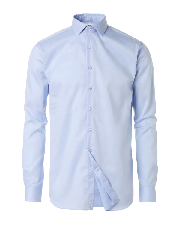 Grand Twill Strykfri Ljusblå Skjorta