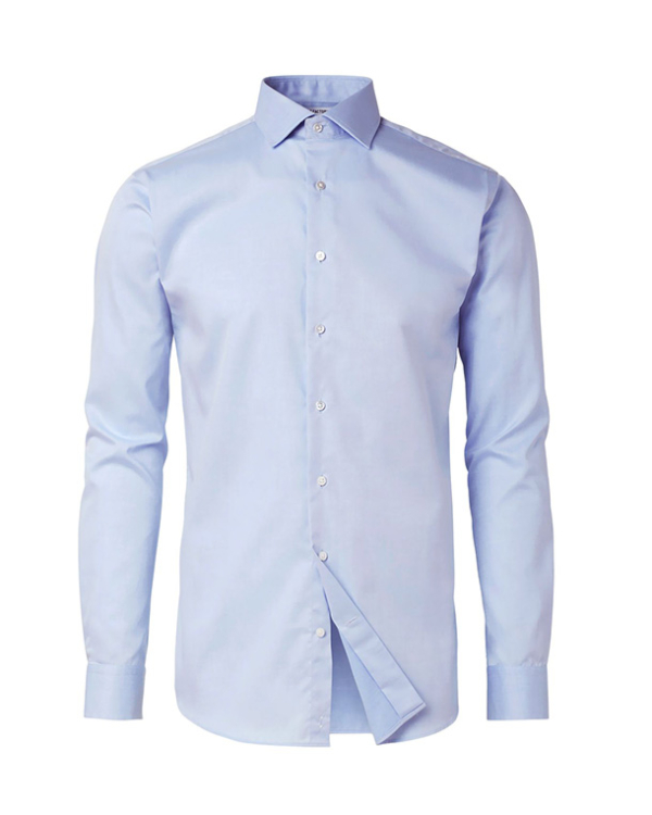 Grand Twill Strykfri Ljusblå Skjorta