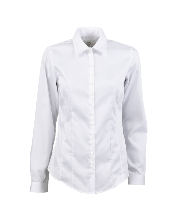 Moa Grand Twill Strykfri Vit